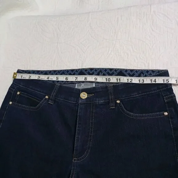 JM Collection Petite Women’s Capri Denim Pants size 8P Jeans - Picture 10 of 13